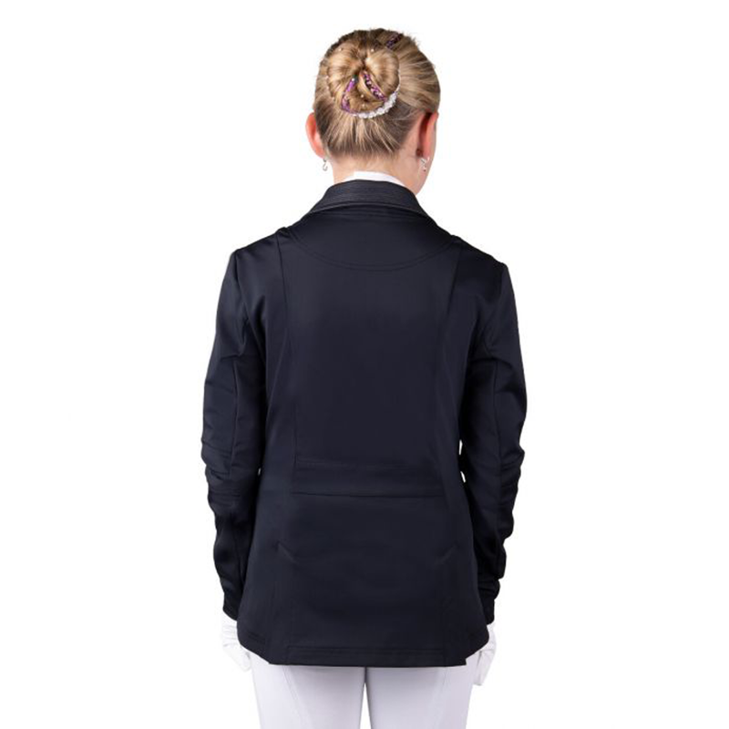 QHP Junior Kae Competition Jacket - Black-1